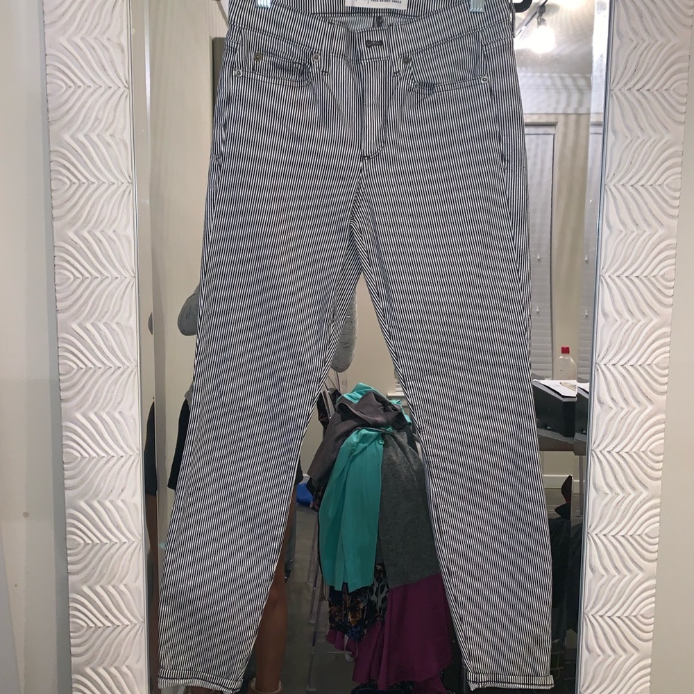 Striped Brand New Gap Jeans